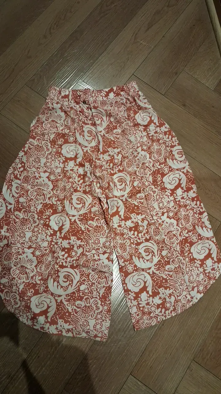 Pantalones palazzo estampados florales talla 6 - 2