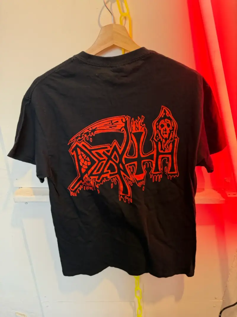 Polera negra Death Scream Bloody Gore vintage - 2
