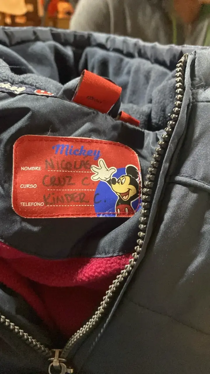 Chaqueta azul para niño Mickey Mouse - 2