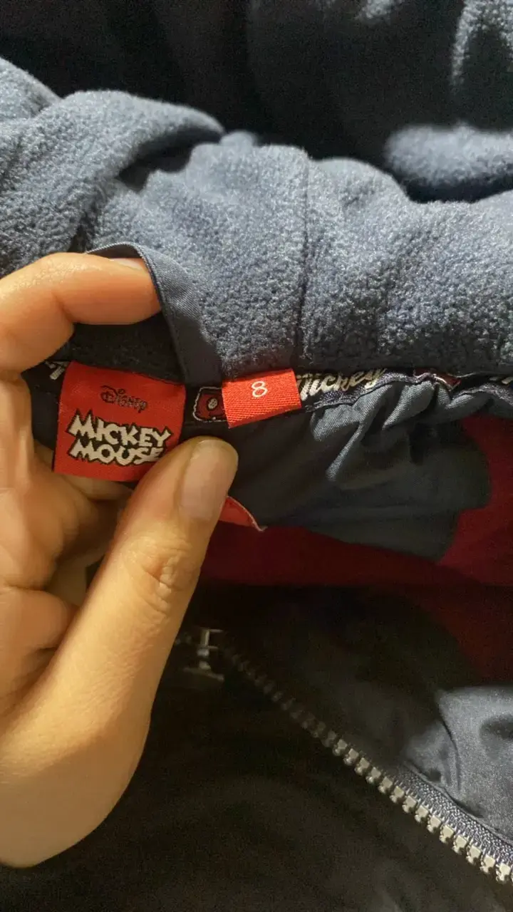 Chaqueta azul para niño Mickey Mouse - 4