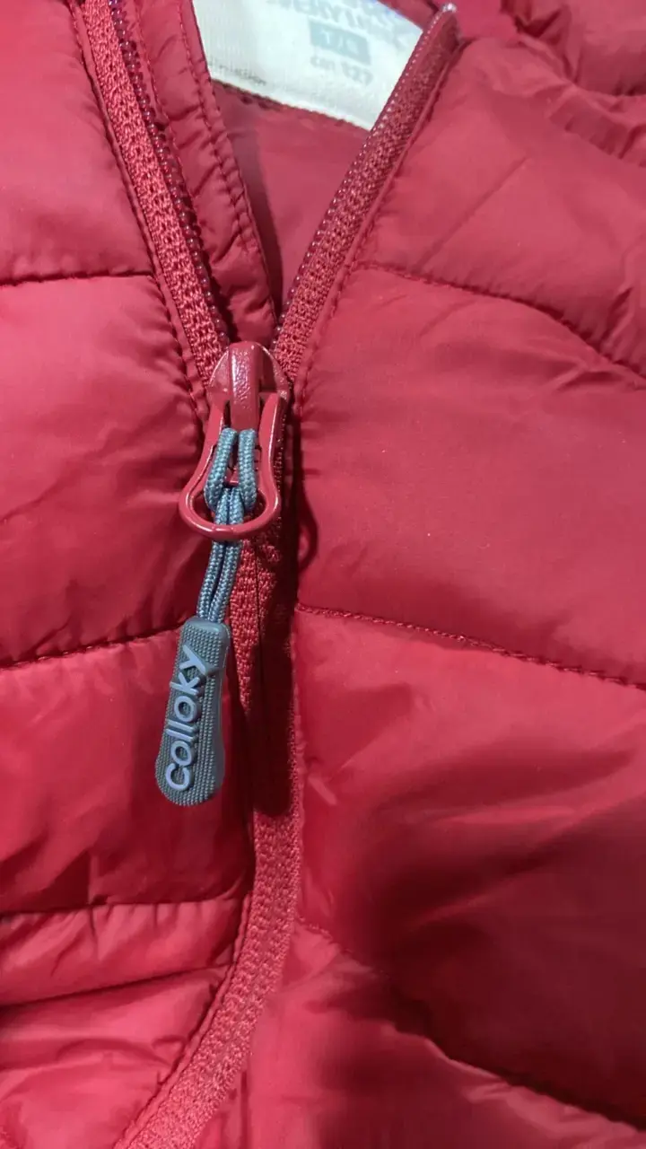 Chaqueta acolchada roja para niños talla 12 - 3
