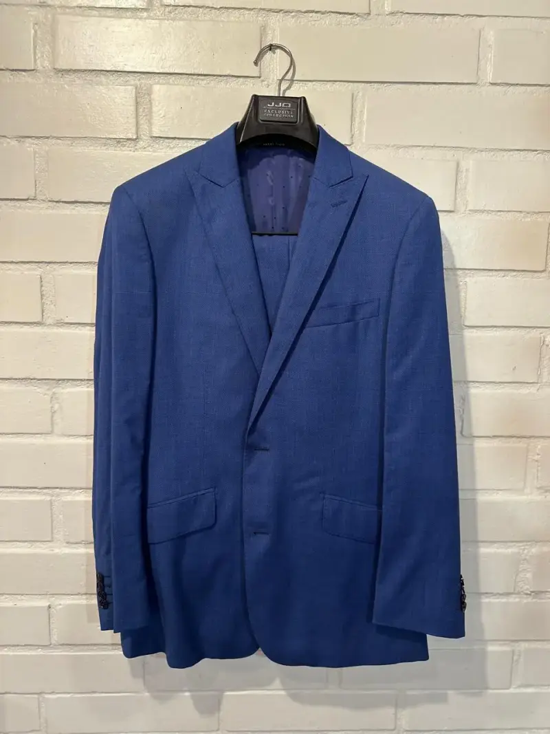 Traje azul Perry Ellis Slim Fit, hombre Talla 50 - 3
