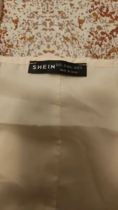 Top de lentejuelas dorado Shein - miniatura 2