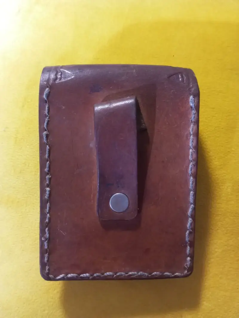 Funda / Estuche de Cuero Artesanal para Cinturón – - 2