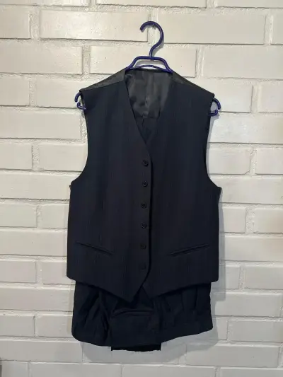 Traje formal de hombre Rainforest negro - miniatura 1