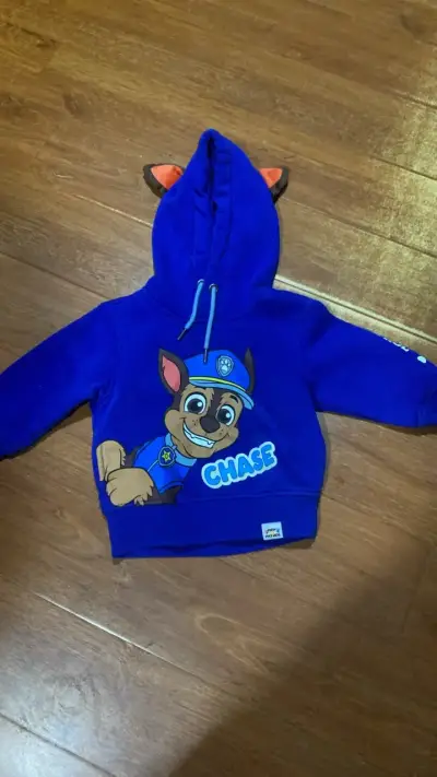 Polerón infantil Paw Patrol Chase azul - miniatura 1