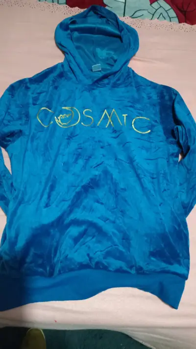 Polerón azul con capucha Cosmic - miniatura 1