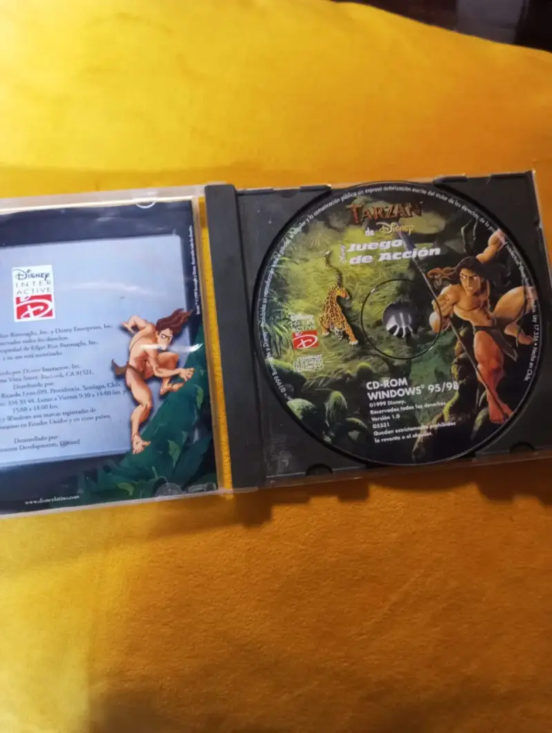 Juego PC Retro Tarzán de Disney (Juego de Acción) - 4
