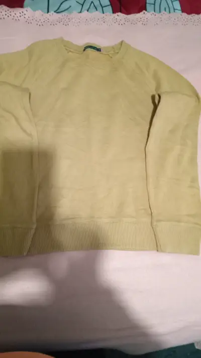 Suéter amarillo claro Bossini para mujer - miniatura 1