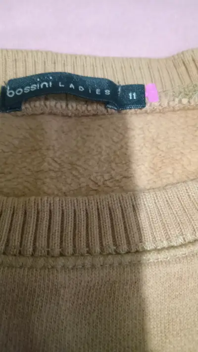 Suéter amarillo claro Bossini para mujer - miniatura 3