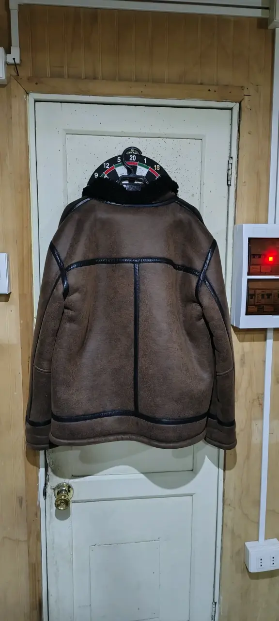 Chaqueta de cuero envejecido MyKingdom XL - 3