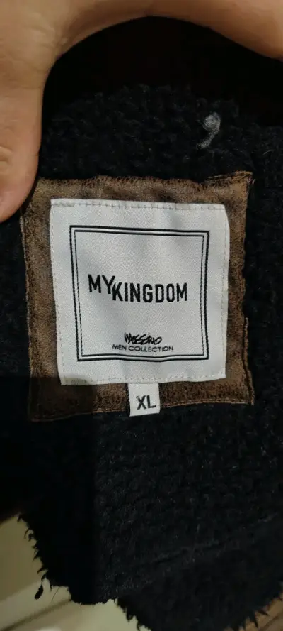 Chaqueta de cuero envejecido MyKingdom XL - miniatura 4