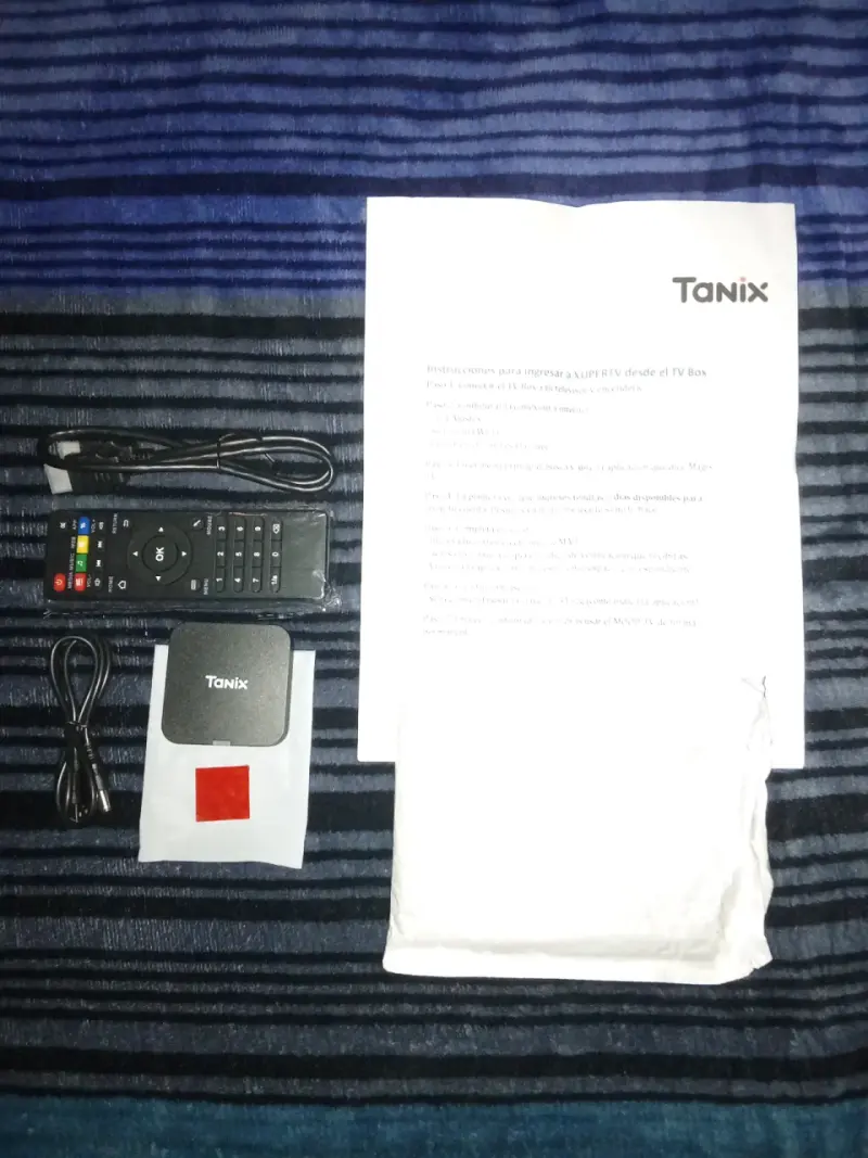 TV Box Tanix con Control Remoto y Cables - 2