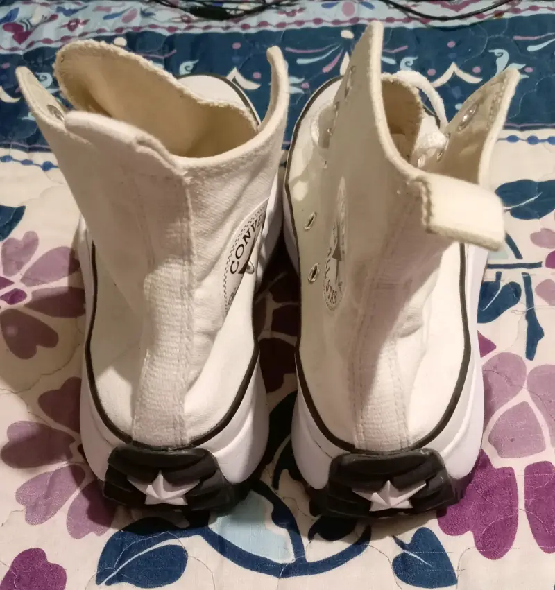 Zapatillas Converse All Star blancas de lona - 3