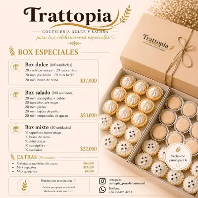 Box de Coctelería Dulce y Salada Trattopia - miniatura 1