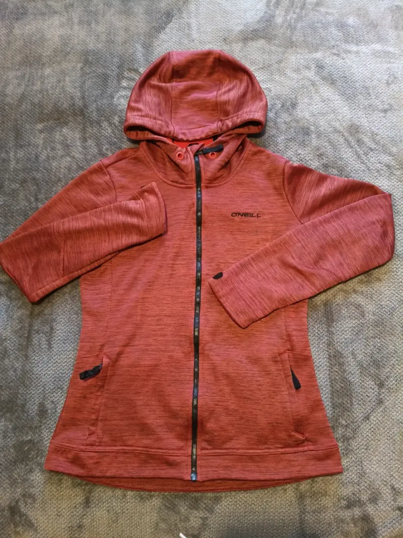 Chaqueta deportiva roja O'Neill con capucha - 2