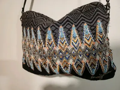 Cartera Desigual con diseño étnico y bordado - miniatura 4