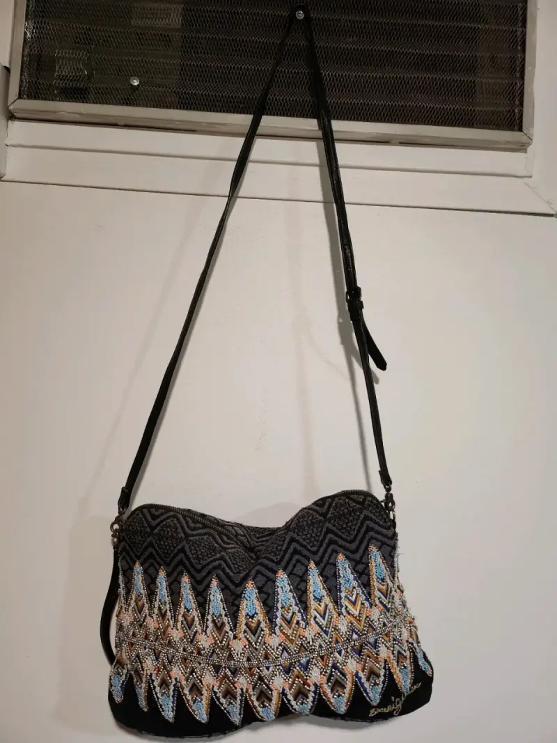 Cartera Desigual con diseño étnico y bordado - 5