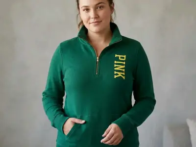 Polerón con cierre línea Pink, Victoria Secret - miniatura 1