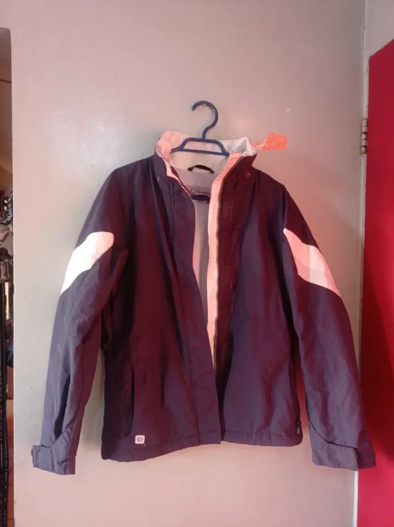 Chaqueta Columbia azul con forro polar