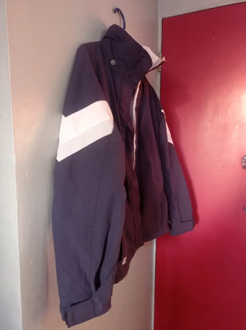 Chaqueta Columbia azul con forro polar - 2
