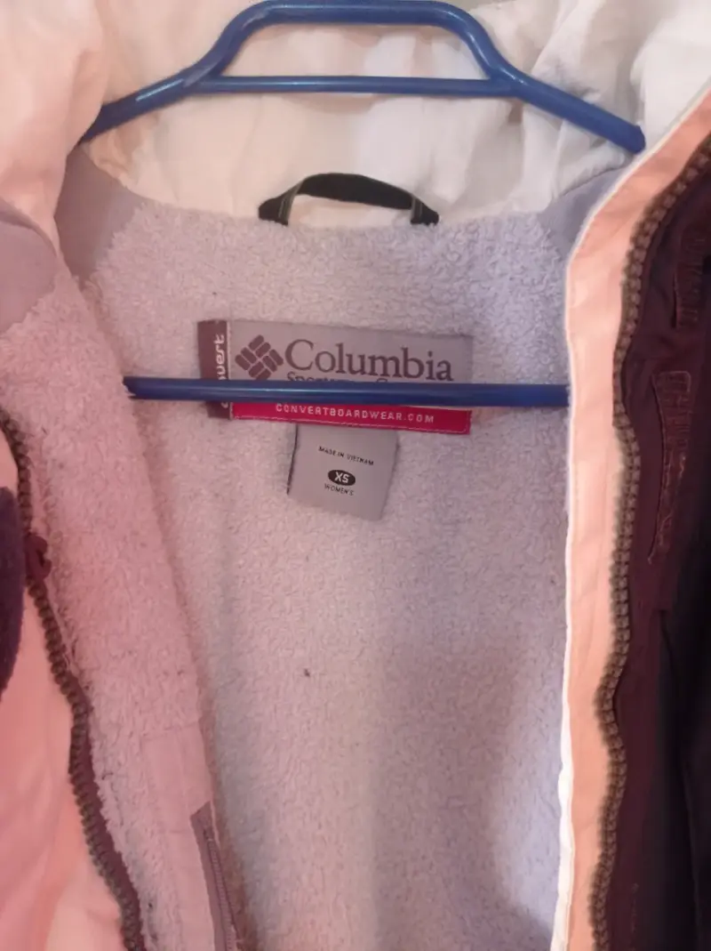 Chaqueta Columbia azul con forro polar - 3