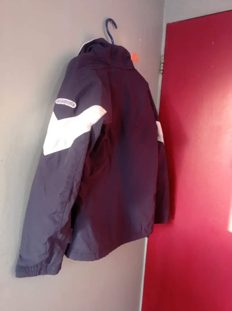 Chaqueta Columbia azul con forro polar - 5