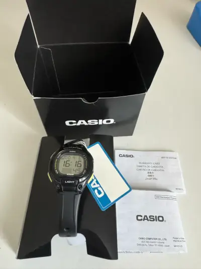 Reloj Casio Digital Lw-203-1bv. NUEVO - miniatura 1