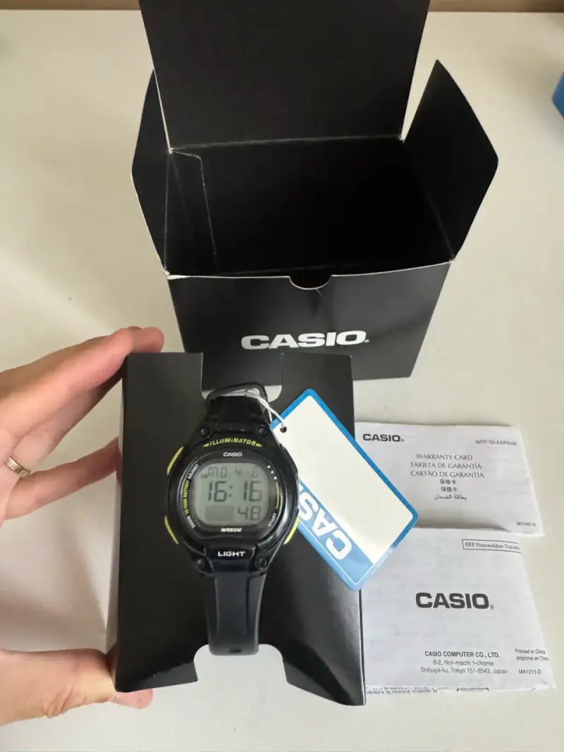 Reloj Casio Digital Lw-203-1bv. NUEVO - 2