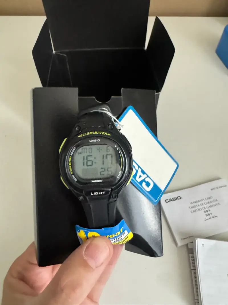 Reloj Casio Digital Lw-203-1bv. NUEVO - 4