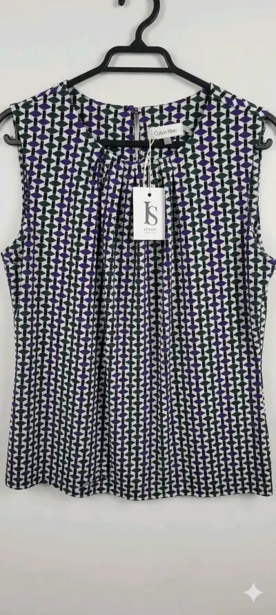 Blusa sin mangas Calvin Klein estampada - miniatura 2