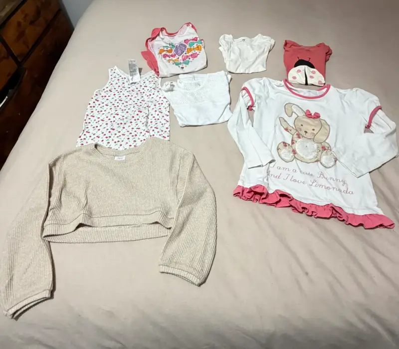 Lote de ropa infantil variada para niñas - 3