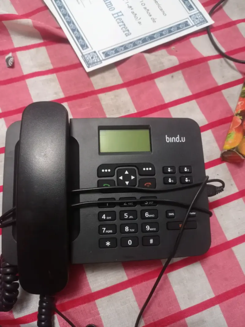 Teléfono Fijo Inalámbrico Bindu con Chip Entel - 2