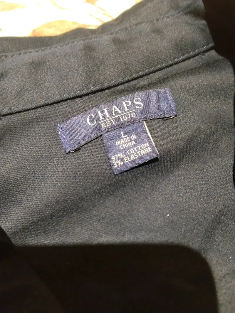 Chaqueta Azul Marino con botones dorados Chaps - 2