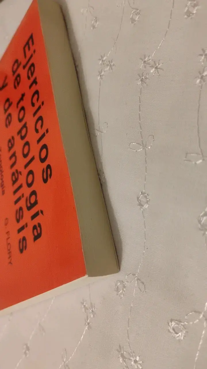 Libro Ejercicios de Topología y Análisis Tomo 1 - 5