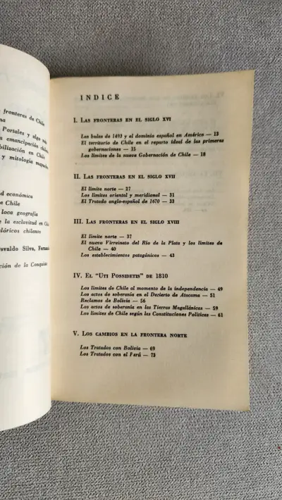 Libro Breve Historia de las Fronteras de Chile - miniatura 3