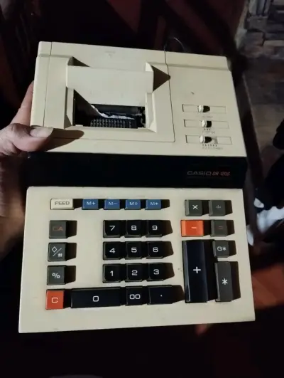 Calculadora Impresora Casio DR-120S en Buen Estado - miniatura 1