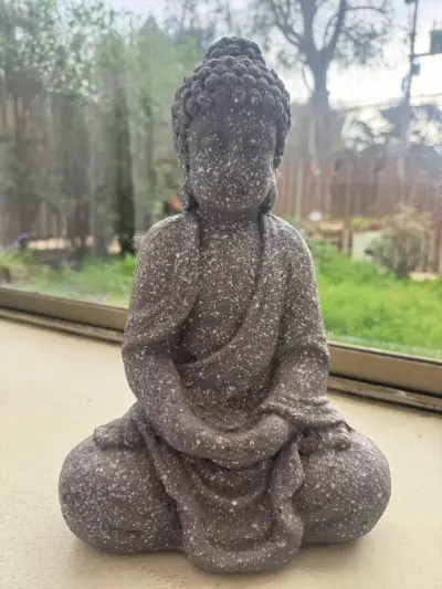 Estatuas decorativas de Buda en piedra - miniatura 2