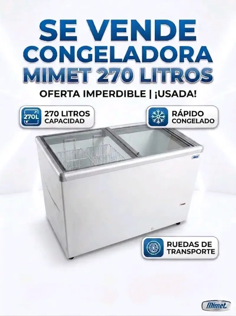 Congeladora Mimet 270 litros - 1