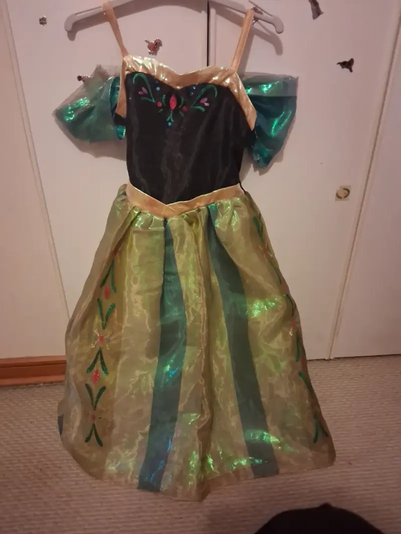 Disfraz de princesa infantil Anna de Frozen