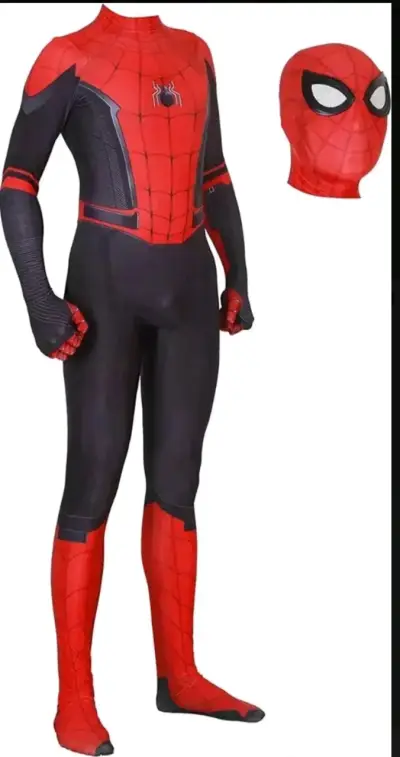 Disfraz de Hombre Araña para adulto con máscara - miniatura 1