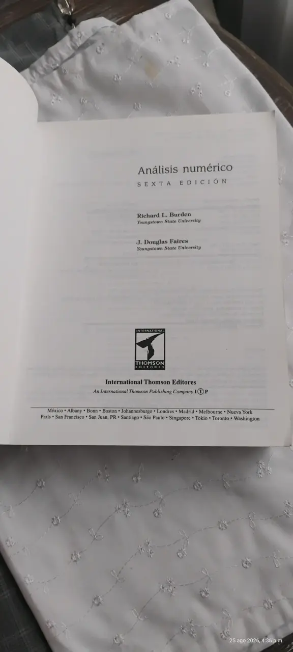 Libro Análisis Numérico 6ta Edición Burden y Faires - 4