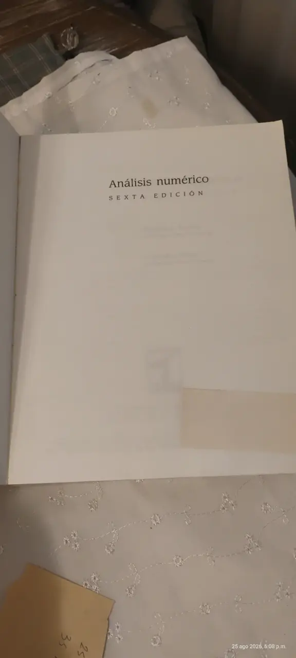 Libro Análisis Numérico 6ta Edición Burden y Faires - 5