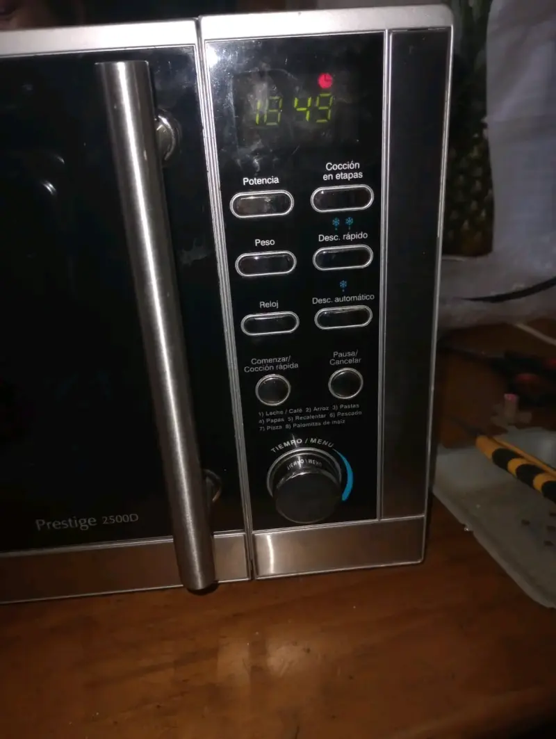 Microondas Somela Prestige 2500D en buen estado - 4