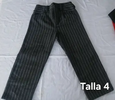 Conjunto de ropa infantil en rojo y negro talla 2 y 4 - miniatura 3