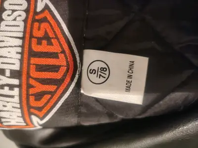Chaqueta de cuero Harley-Davidson para niños - miniatura 3