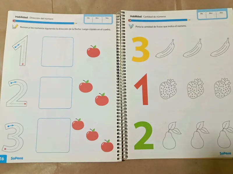Cuaderno de preescritura Pre-Kinder Sopena - 5