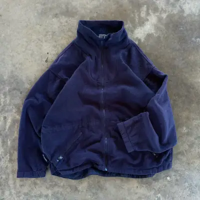 Chaqueta polar azul Columbia para hombre - miniatura 1
