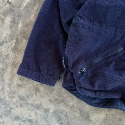 Chaqueta polar azul Columbia para hombre - miniatura 2