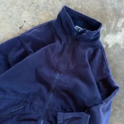 Chaqueta polar azul Columbia para hombre - miniatura 3